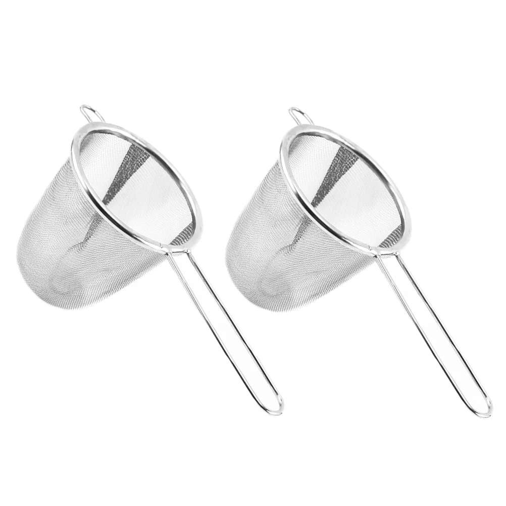 2 Pcs Tea Filter Strainer Stainless Steel Mesh Infuser Loose Leaf Coffee Silver Large Capacity Reusable Kitchen Bar
2 Pcs Tea Filter Strainer Stainless Steel Mesh Infuser Loose Leaf Coffee Silver Large Capacity Reusable Kitchen Bar