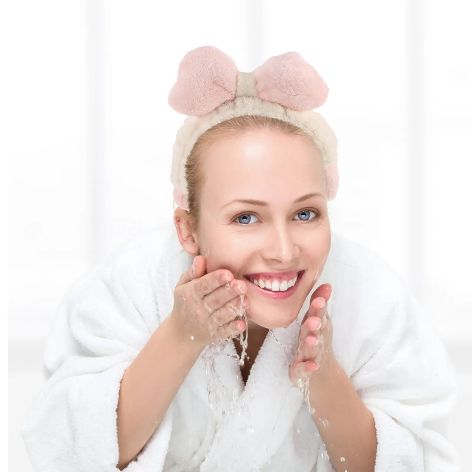 Women Girls Bowtie Headband Soft Elastic Hair Band for Face Wash Makeup Shower Skincare Spa Facial Mask Routine Butterfly Knot
Women Girls Bowtie Headband Soft Elastic Hair Band for Face Wash Makeup Shower Skincare Spa Facial Mask Routine Butterfly Knot