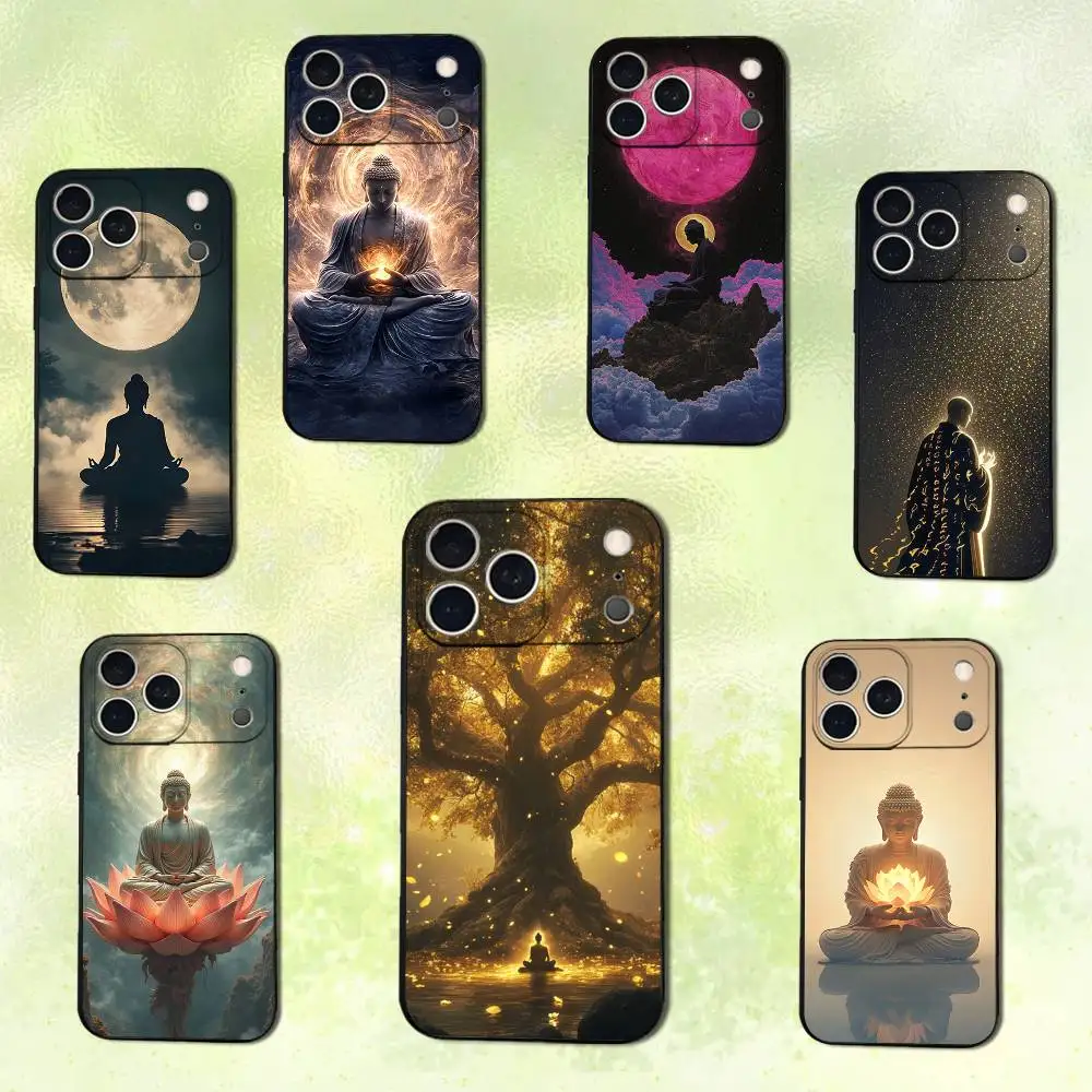 Buddha Art Belief Pattern Phone Case For iPhone 14,13,17,12,11,16,15,Plus,Pro Max,XS,X,XR,SE,Mini,Soft Silicone Black Cover
Buddha Art Belief Pattern Phone Case For iPhone 14,13,17,12,11,16,15,Plus,Pro Max,XS,X,XR,SE,Mini,Soft Silicone Black Cover