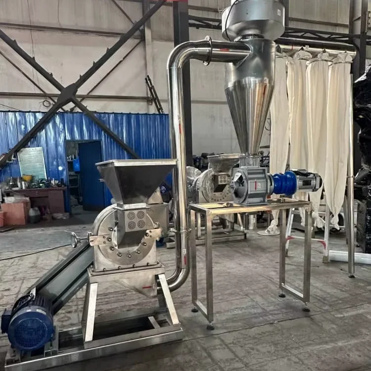 High Quality Industrial Spice Chili Powder Crusher Universal Pulverizer Sugar Grinding Machine With Dust Removal
High Quality Industrial Spice Chili Powder Crusher Universal Pulverizer Sugar Grinding Machine With Dust Removal