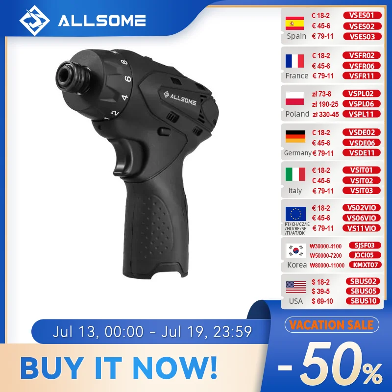 12V Cordless 1/4 in. Compact 2-Speed Impact Driver - Tool Only