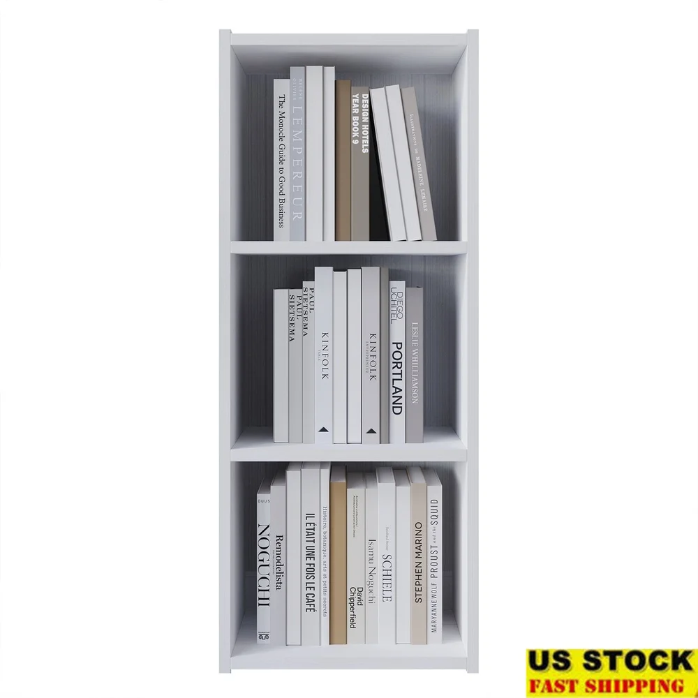 Classic 3-Cube Open Shelf Bookcase Manufactured Wood Sturdy Storage Unit Living Room Office Easy Assembly Contemporary Design
Classic 3-Cube Open Shelf Bookcase Manufactured Wood Sturdy Storage Unit Living Room Office Easy Assembly Contemporary Design