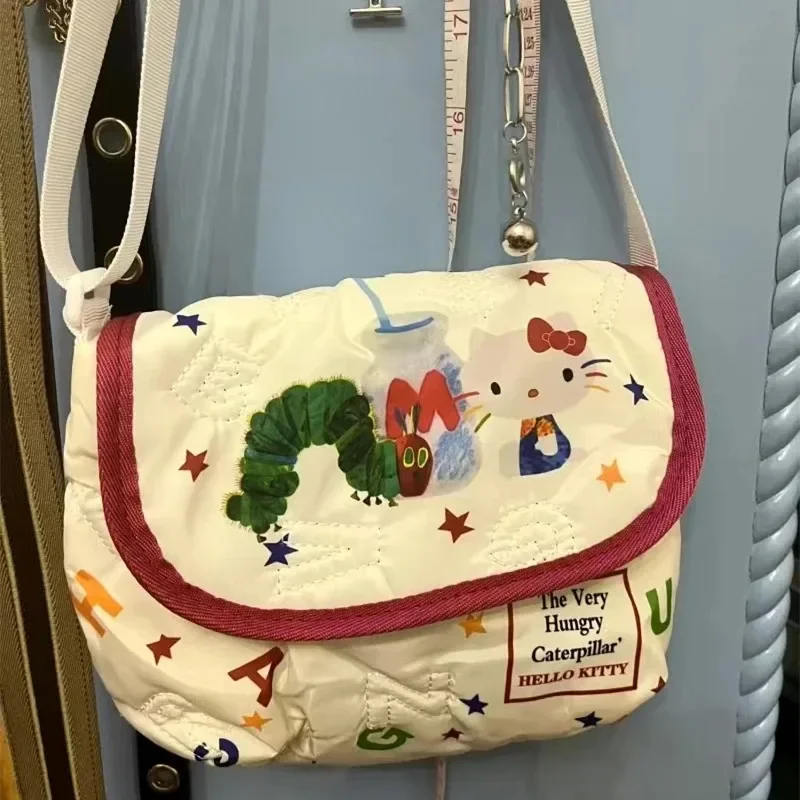 Sanrio ladies handbag Hello Kitty cute Y2k Kawaii multifunctional embroidery cartoon shoulder bag girl cosmetic bag
Sanrio ladies handbag Hello Kitty cute Y2k Kawaii multifunctional embroidery cartoon shoulder bag girl cosmetic bag