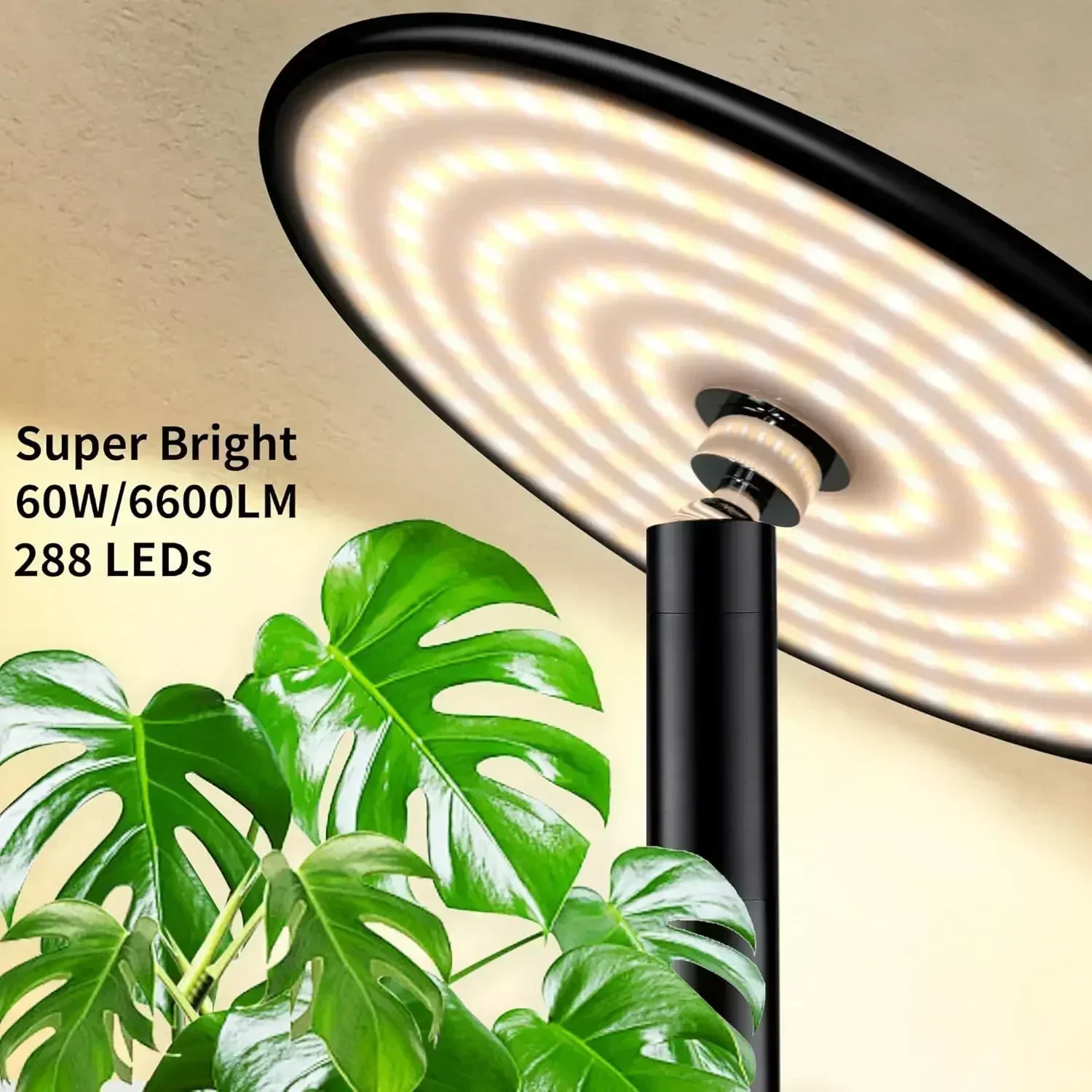 (XMSJ-Hot)Grow Lights, 85" Full Spectrum Plant Light for Indoor Plants, 4/8/12H Timer, 60W Grow Lamp, 10 Dimmable Brightness, He
(XMSJ-Hot)Grow Lights, 85" Full Spectrum Plant Light for Indoor Plants, 4/8/12H Timer, 60W Grow Lamp, 10 Dimmable Brightness, He
