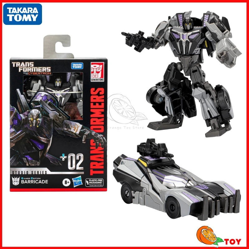 In stock Takara Tomy Transformers toys Studio Series SS-GE 02 Barricade Model Robot Collection Action Figures Toys Gifts Hobby
In stock Takara Tomy Transformers toys Studio Series SS-GE 02 Barricade Model Robot Collection Action Figures Toys Gifts Hobby