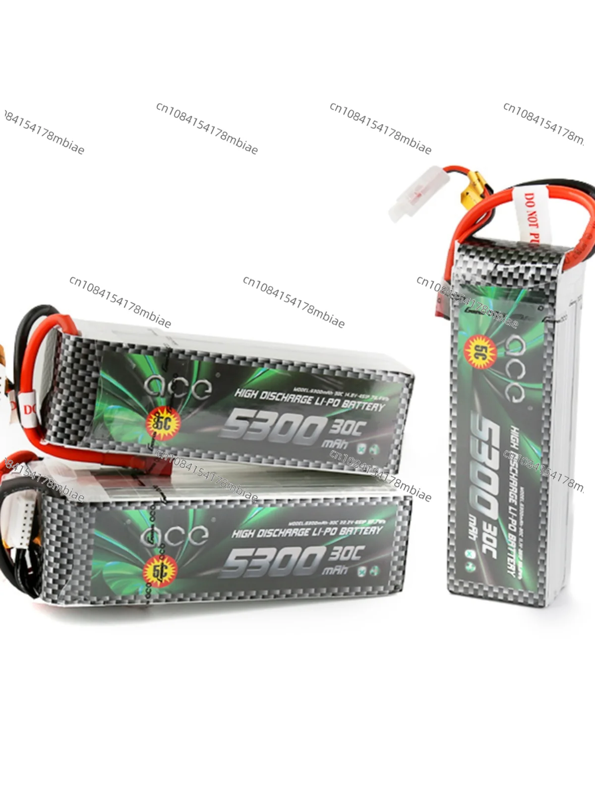 5300mAh30c11.1v14.8v remote control aircraft parts large capacity lithium battery.
5300mAh30c11.1v14.8v remote control aircraft parts large capacity lithium battery.