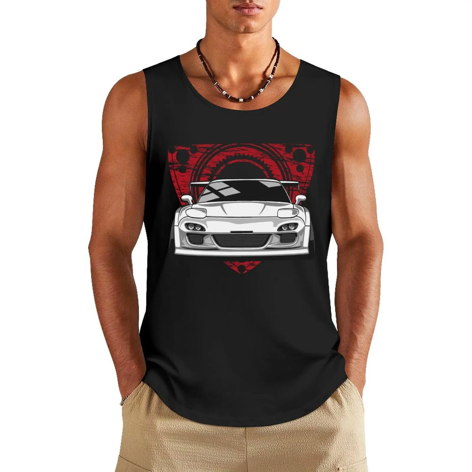 Rotary FD3S Tank Top T-shirt Men's gym sleeveless shirt man gym clothes man
Rotary FD3S Tank Top T-shirt Men's gym sleeveless shirt man gym clothes man
