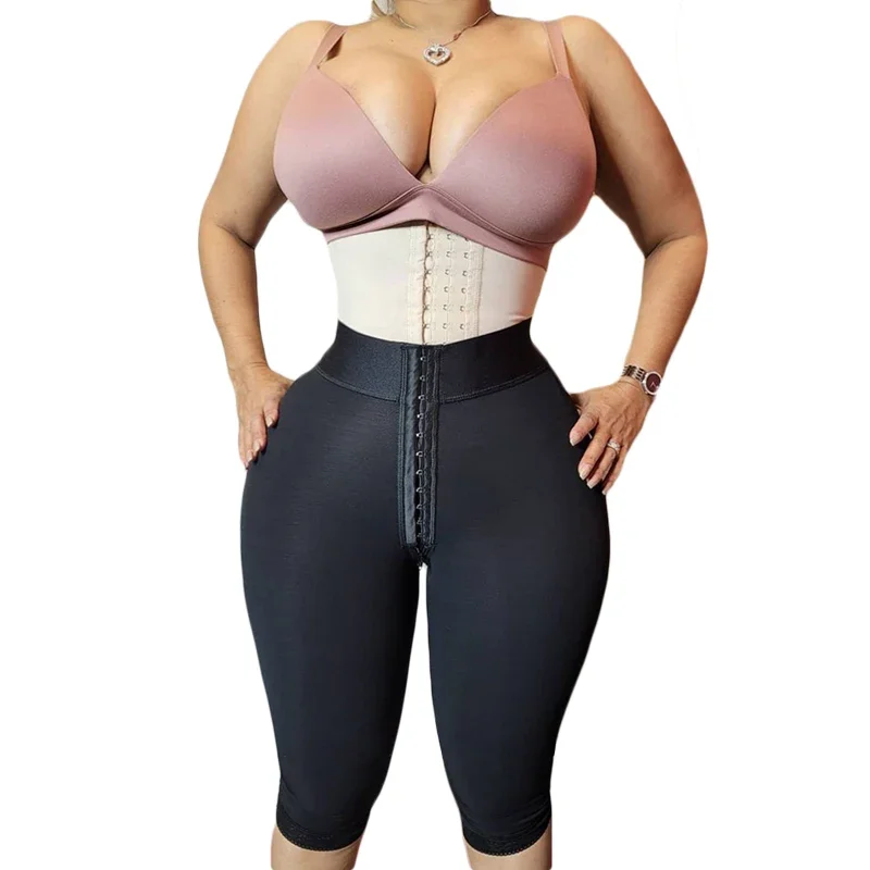 Front Closure Hourglass Body Shaper High Compression Shorts Bodys Para Mujer Wasit Trainer Butt Lifter
Front Closure Hourglass Body Shaper High Compression Shorts Bodys Para Mujer Wasit Trainer Butt Lifter