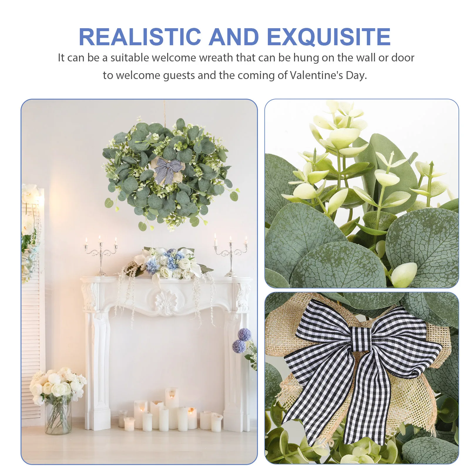 Heart-Shaped Artificial Flower Wreath Fake Leaves Roses Front Door Hanging Decor Wedding Valentine Party Home Decoration
Heart-Shaped Artificial Flower Wreath Fake Leaves Roses Front Door Hanging Decor Wedding Valentine Party Home Decoration