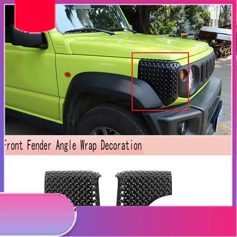 2 Piece Car Front Fender Angle Wrap Decoration Guard Cover Replacement Parts For Suzuki Jimny 2019+-Y79A
2 Piece Car Front Fender Angle Wrap Decoration Guard Cover Replacement Parts For Suzuki Jimny 2019+-Y79A