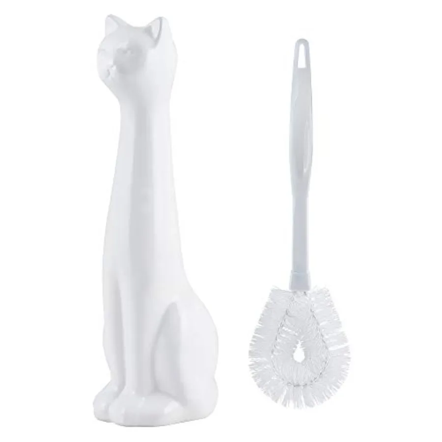 2-Piece Toilet Brush Holder and Brush Set
2-Piece Toilet Brush Holder and Brush Set