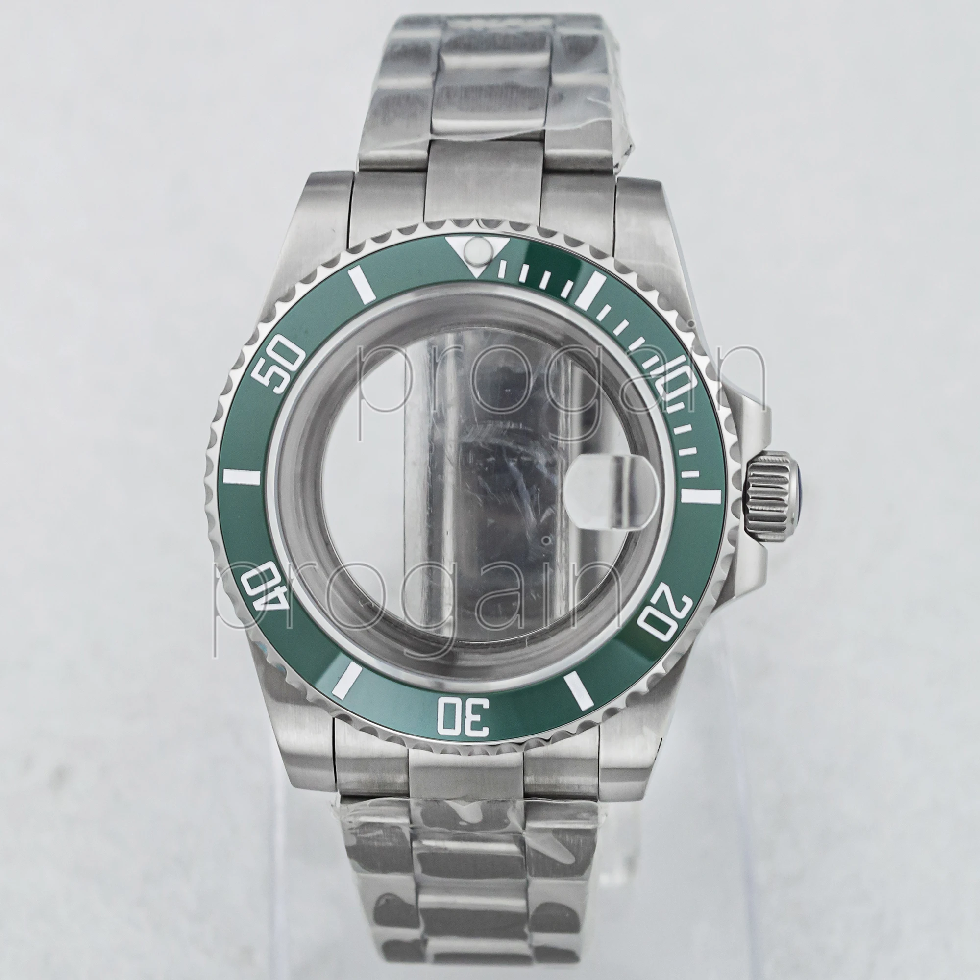 NH35 Case Strap Stainless Steel Sapphire Glass Watch Case 20mm Band for SUB GMT NH35/NH36 Mechanical Movement Watch Mod Parts
NH35 Case Strap Stainless Steel Sapphire Glass Watch Case 20mm Band for SUB GMT NH35/NH36 Mechanical Movement Watch Mod Parts