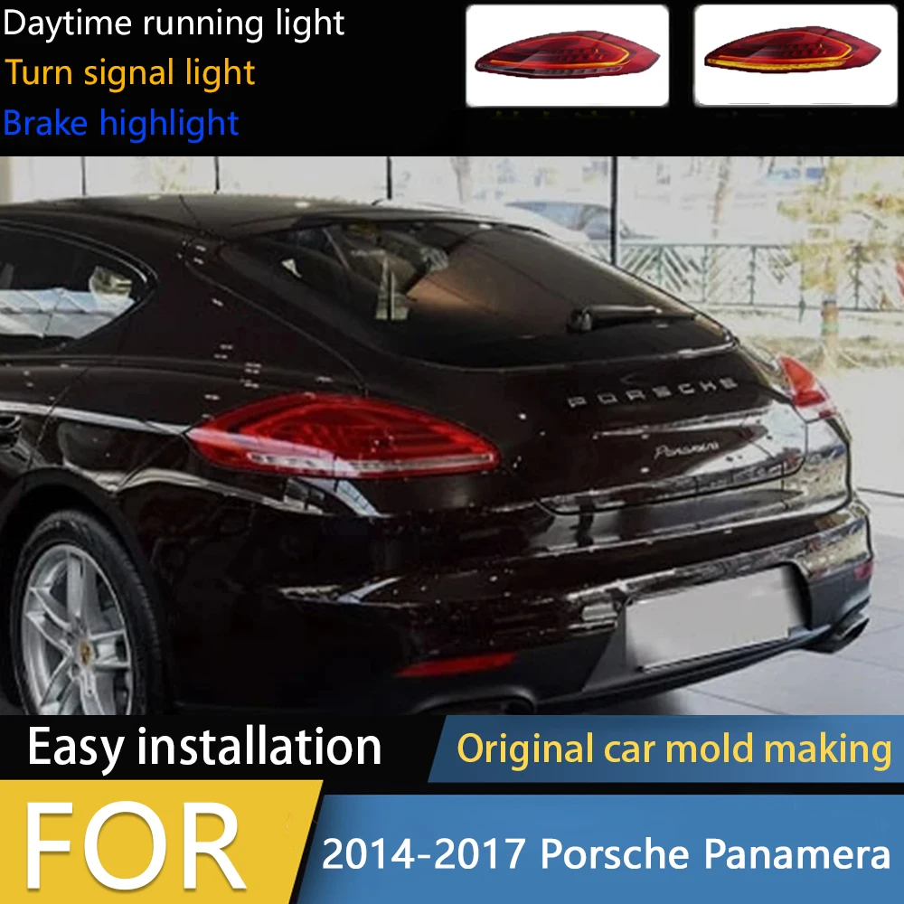 Car Styling for Porsche Panamera LED Tail Light 2014-2017 Panamera Rear Fog Brake Turn Signal Auto Accessories
Car Styling for Porsche Panamera LED Tail Light 2014-2017 Panamera Rear Fog Brake Turn Signal Auto Accessories