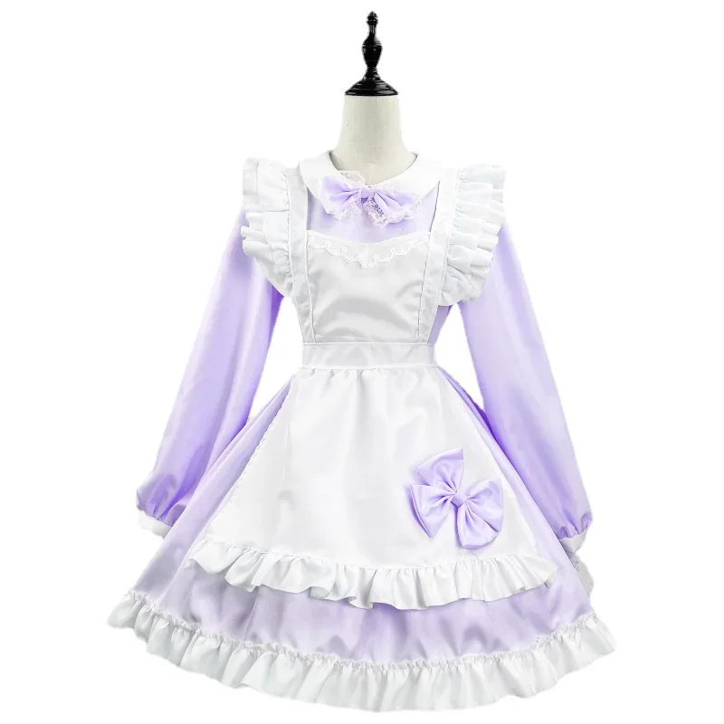 Lolita costume light yellow purple dress cosplay costume maid outfit bow cute long sleeve dresses large size superf's costume Ne
Lolita costume light yellow purple dress cosplay costume maid outfit bow cute long sleeve dresses large size superf's costume Ne