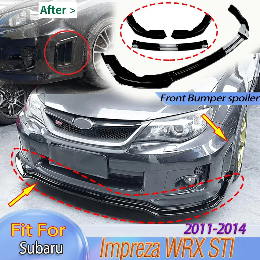 For Subaru Impreza WRX STI 2011 2012 2013 2014 Front Bumper Lower Splitter Blade Front Side Air Vent Cover Trim Body Kit Tuning
For Subaru Impreza WRX STI 2011 2012 2013 2014 Front Bumper Lower Splitter Blade Front Side Air Vent Cover Trim Body Kit Tuning