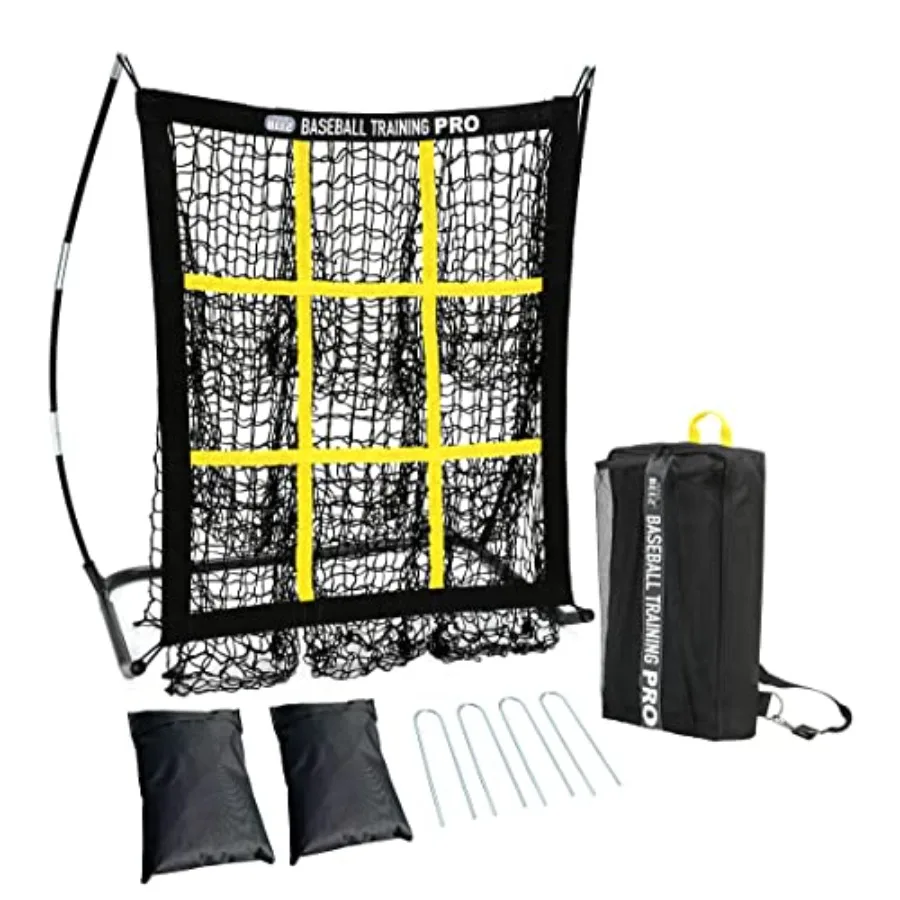 Pitching Target Net Pitching Net with Strike Zone Baseball Softball Training Equipment for Youth and Adults Portable Quick Asse
Pitching Target Net Pitching Net with Strike Zone Baseball Softball Training Equipment for Youth and Adults Portable Quick Asse
