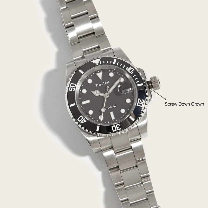 Diver Mechanical Wristwatch Watch Ceramic Bezel 41mm Water Resistant 8215 Automatic Mens Dive Reloj Male Stainless Steel
Diver Mechanical Wristwatch Watch Ceramic Bezel 41mm Water Resistant 8215 Automatic Mens Dive Reloj Male Stainless Steel