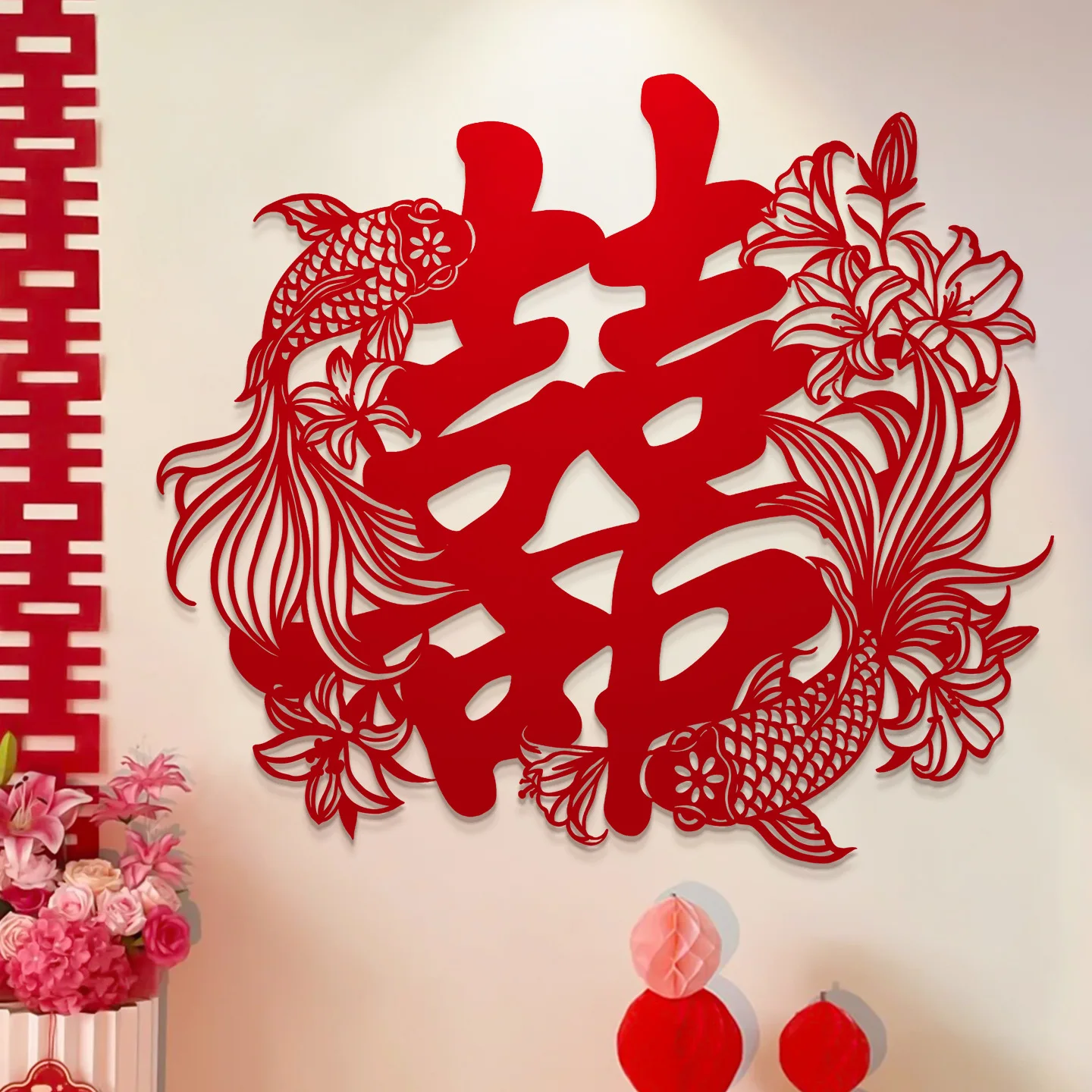 80/100/120cm Wedding Room Decor: “Xi” Characters for Weddings—Photo Props for Doors, Headboards, Sofas, and Backdrops
80/100/120cm Wedding Room Decor: “Xi” Characters for Weddings—Photo Props for Doors, Headboards, Sofas, and Backdrops