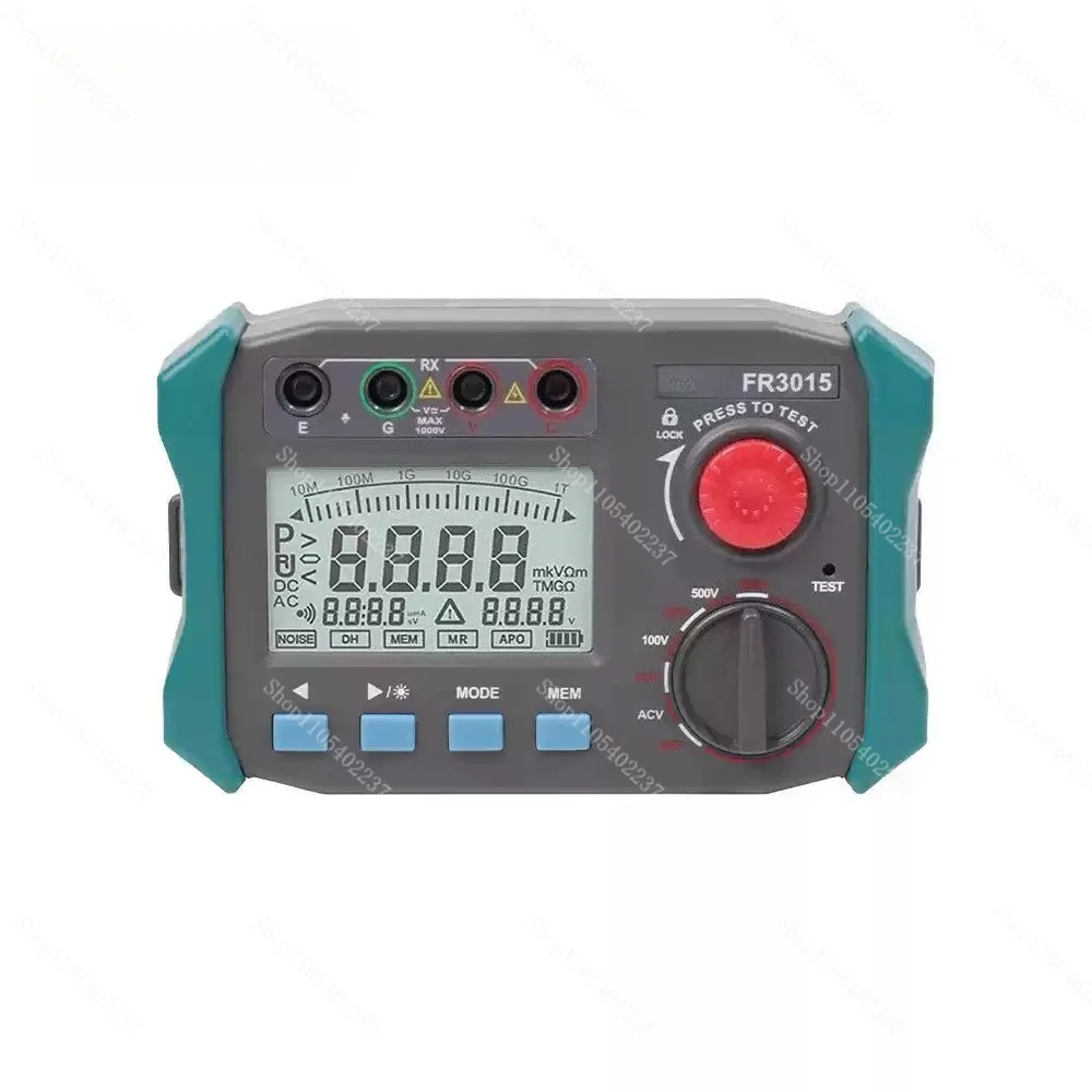 FR3015E megohmmeter/digital insulation resistance meter
FR3015E megohmmeter/digital insulation resistance meter