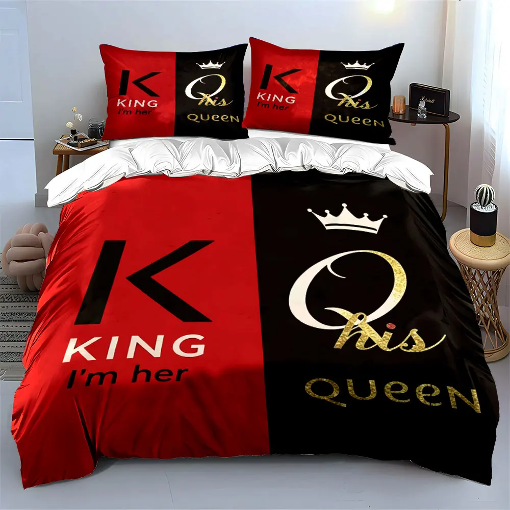 King and Queen Couple Set Multiple sizes kid's and adults' bedroom Exquisite 3PC bedding set, gift
King and Queen Couple Set Multiple sizes kid's and adults' bedroom Exquisite 3PC bedding set, gift