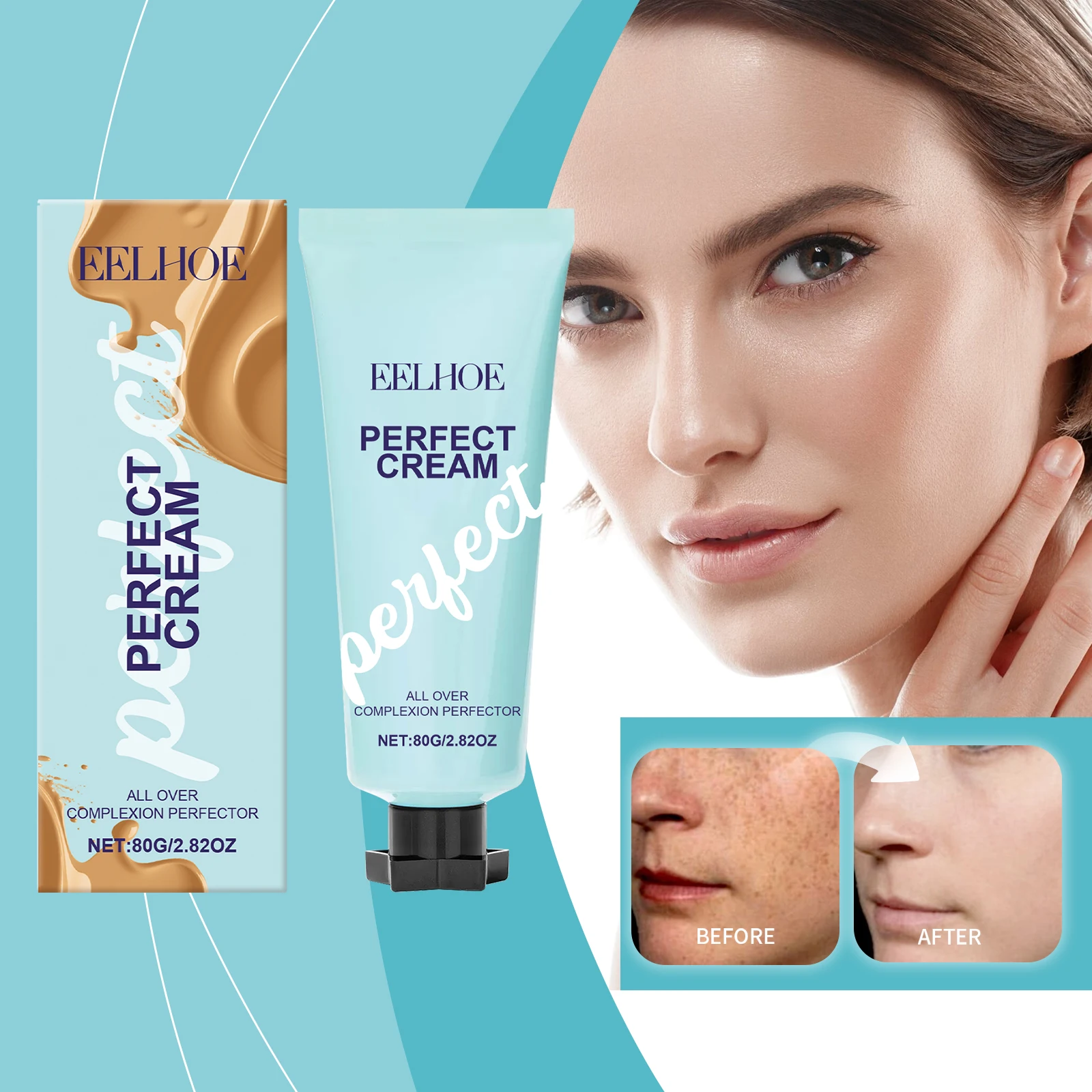 Long-lasting Concealer Tattoo Protection Scarring Moisturizing Water Oil Balance Waterproof Sweatproof,complexion Perfect Cream
Long-lasting Concealer Tattoo Protection Scarring Moisturizing Water Oil Balance Waterproof Sweatproof,complexion Perfect Cream