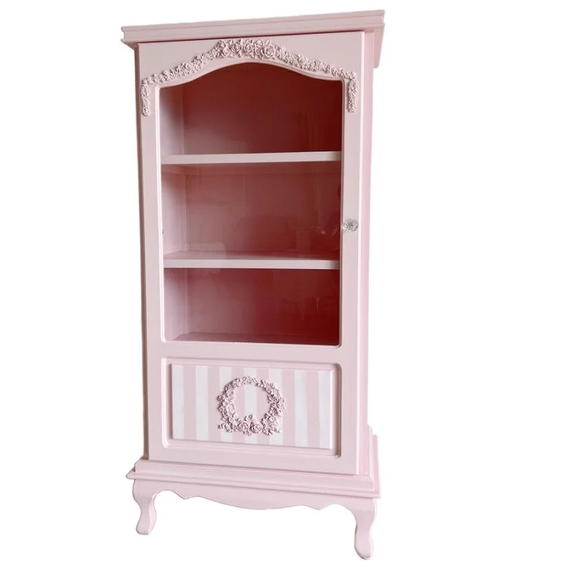 French engraved dining side cabinet, cream style display perfume hand cabinet, princess style bookcase, solid wood retro.
French engraved dining side cabinet, cream style display perfume hand cabinet, princess style bookcase, solid wood retro.