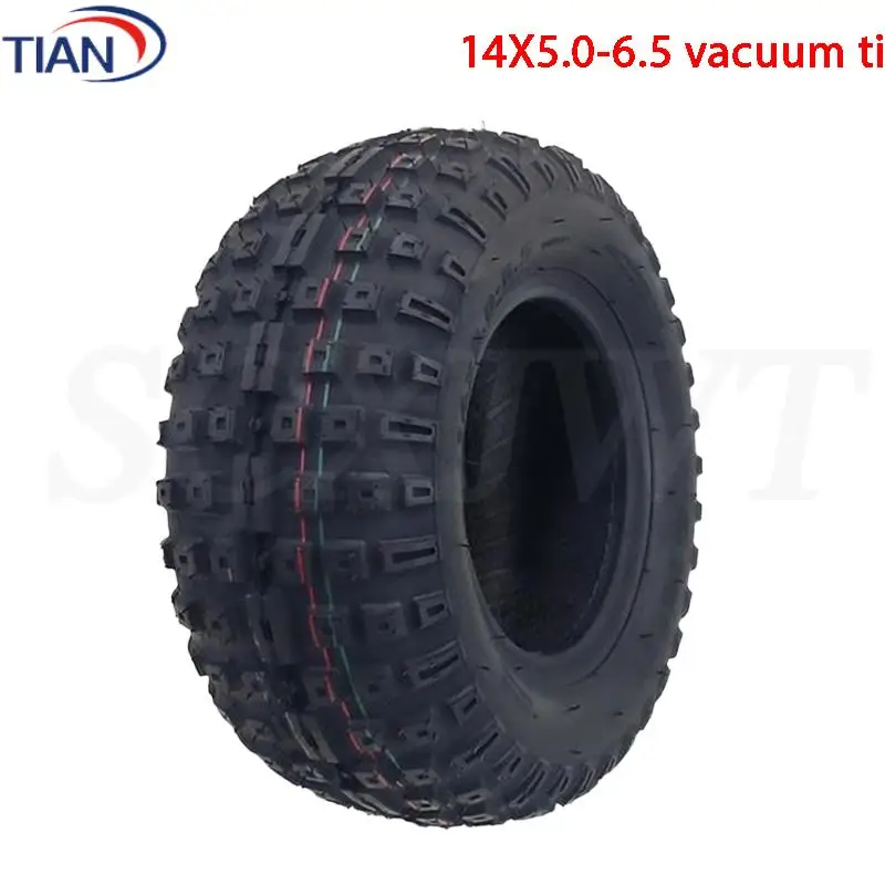 High-Quality 14X5.0-6.5 Tubeless ATv Tire for Beach Bikes and Karts - Vacuum Replacement Part
High-Quality 14X5.0-6.5 Tubeless ATv Tire for Beach Bikes and Karts - Vacuum Replacement Part