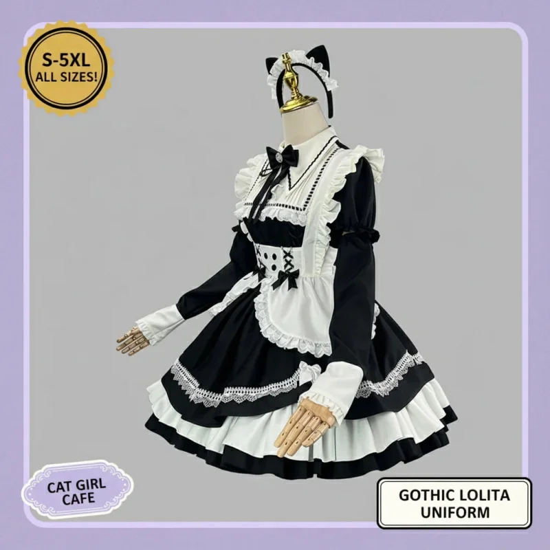 ☎TDA Bocchi The Rock Cosplay Costume Women Maid Dress Gotoh Hitori Kita Ikuyo Yamada Ryo Halloween Party Role Play Outfit☎
☎TDA Bocchi The Rock Cosplay Costume Women Maid Dress Gotoh Hitori Kita Ikuyo Yamada Ryo Halloween Party Role Play Outfit☎