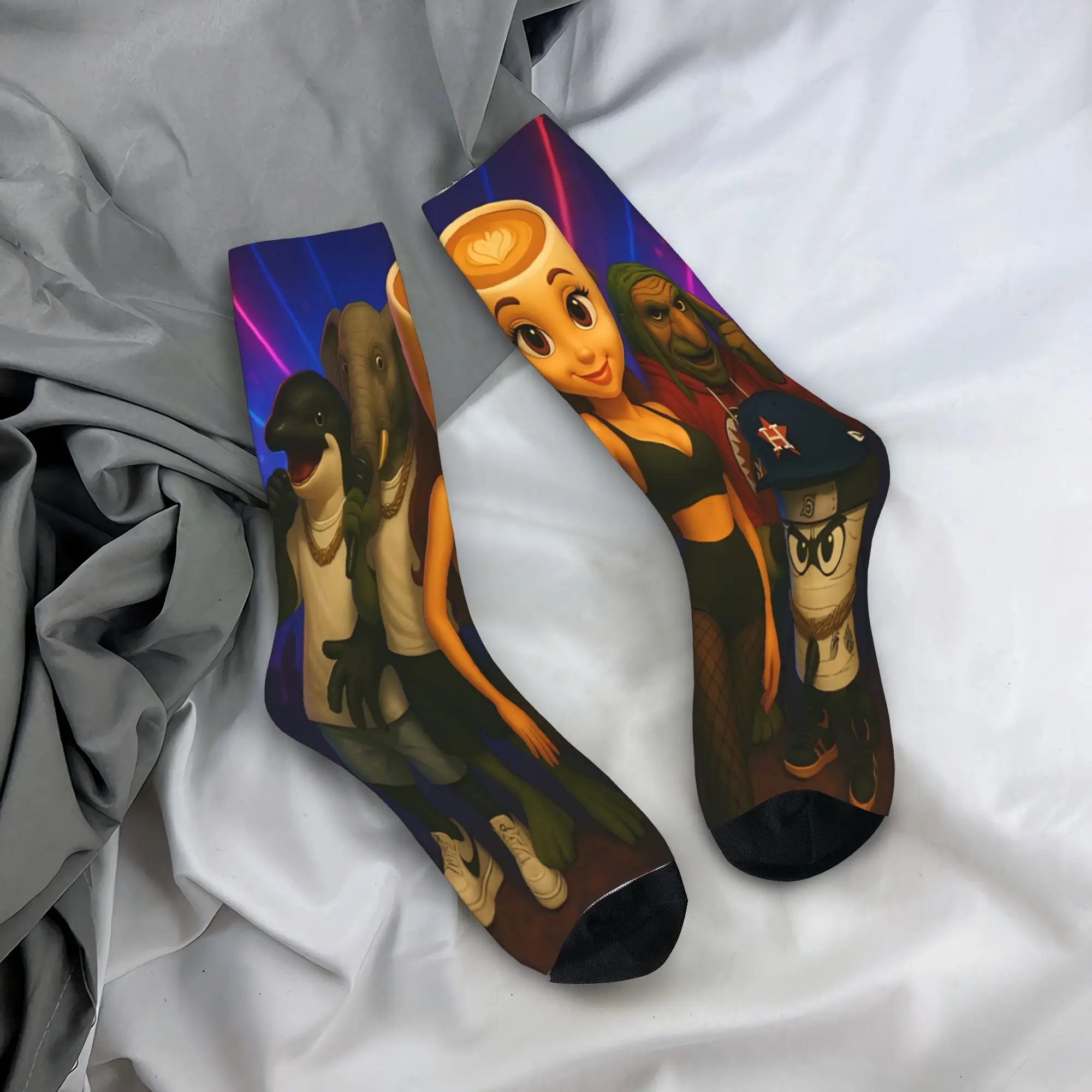 John Pork Tung Tung Sahur Calling Brainrot Meme Stockings Fashion Socks Spring Anti Skid Socks Men Outdoor Medium Soft Socks
John Pork Tung Tung Sahur Calling Brainrot Meme Stockings Fashion Socks Spring Anti Skid Socks Men Outdoor Medium Soft Socks