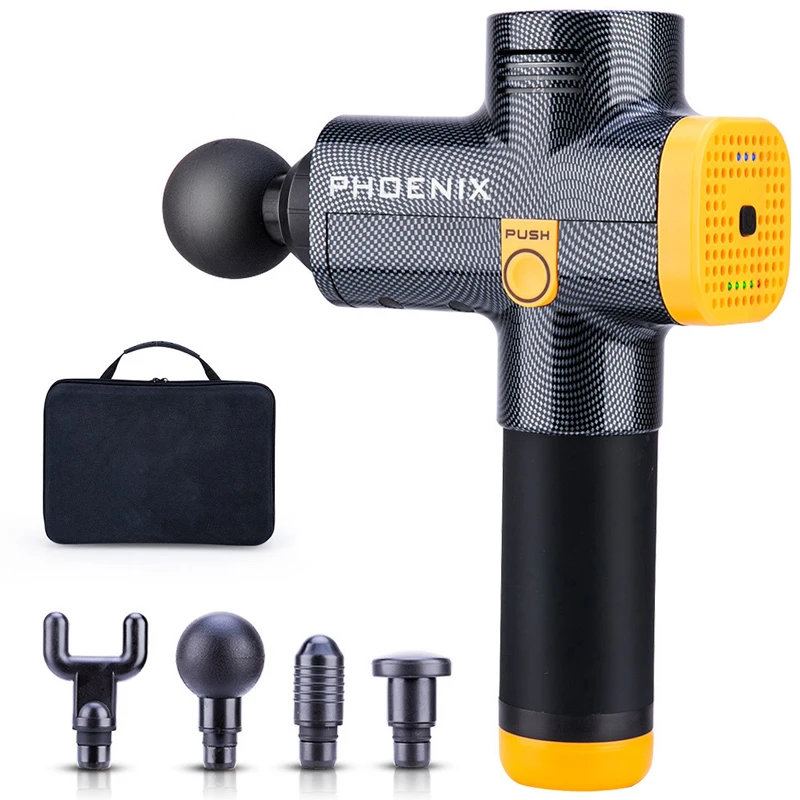 Professional Muscle Massage Gun High frequency deep tissue Neck And Back Massager Motion Fitness Relieve Body Muscle Massagers
Professional Muscle Massage Gun High frequency deep tissue Neck And Back Massager Motion Fitness Relieve Body Muscle Massagers