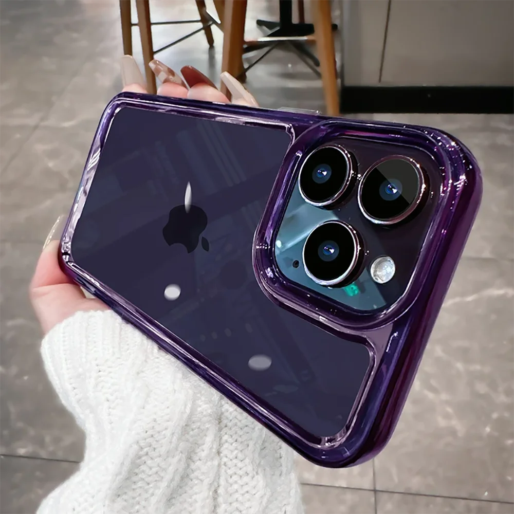 Transparent Shockproof Luxury Armor Case for iPhone 16 15 14 13 12 Mini 11 Pro XR XS Max 7 8Plus Clear Bumper Hard Acrylic Cover
Transparent Shockproof Luxury Armor Case for iPhone 16 15 14 13 12 Mini 11 Pro XR XS Max 7 8Plus Clear Bumper Hard Acrylic Cover
