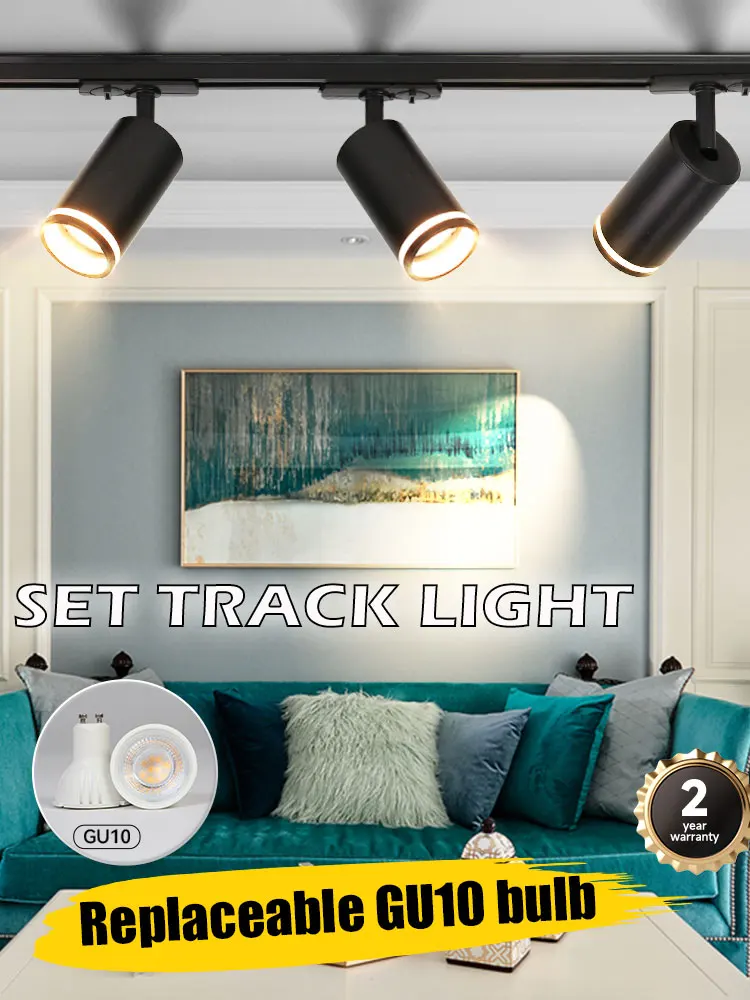 Рельсовые светильники GU10, 220 В, рельсовые светильники, рельсовые светильники для потолочной стены, гостиной, магазина, рельсовые светильники для отслеживания дома
Рельсовые светильники GU10, 220 В, рельсовые светильники, рельсовые светильники для потолочной стены, гостиной, магазина, рельсовые светильники для отслеживания дома