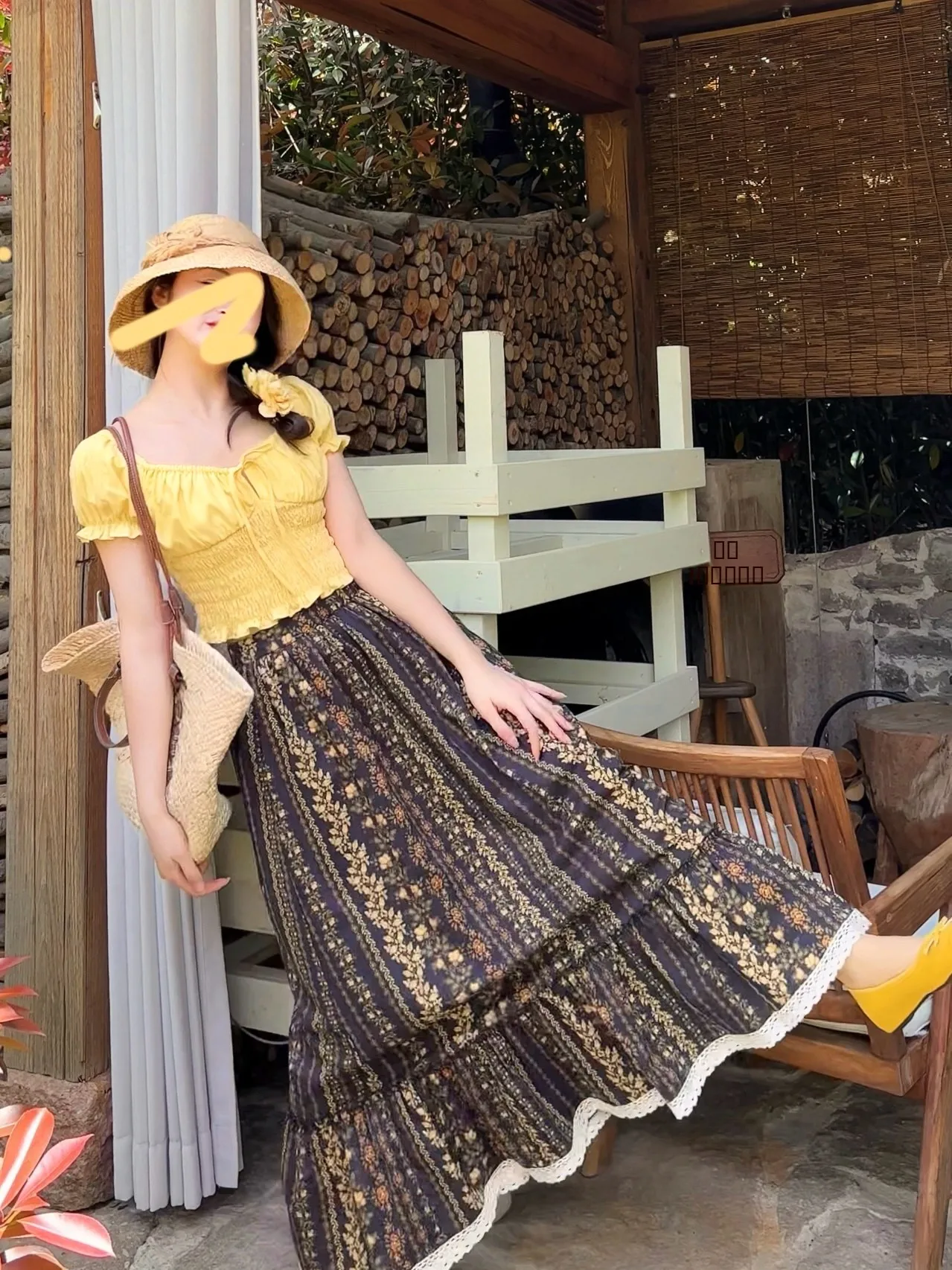 Желтая расклешенная юбка Joey Summer Field с высокой талией, хлопковая, винтажная, для повседневной носки, длинная, с цветочным узором, свободного кроя
Желтая расклешенная юбка Joey Summer Field с высокой талией, хлопковая, винтажная, для повседневной носки, длинная, с цветочным узором, свободного кроя