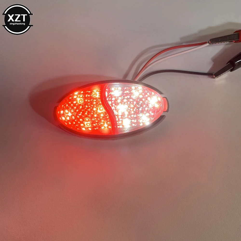 1PC 12V/24V Universal 12LED Oval Clearance Side Marker Tail Lamp Light Trailer Car Truck Outline Light Lorry Caravan Accessories
1PC 12V/24V Universal 12LED Oval Clearance Side Marker Tail Lamp Light Trailer Car Truck Outline Light Lorry Caravan Accessories