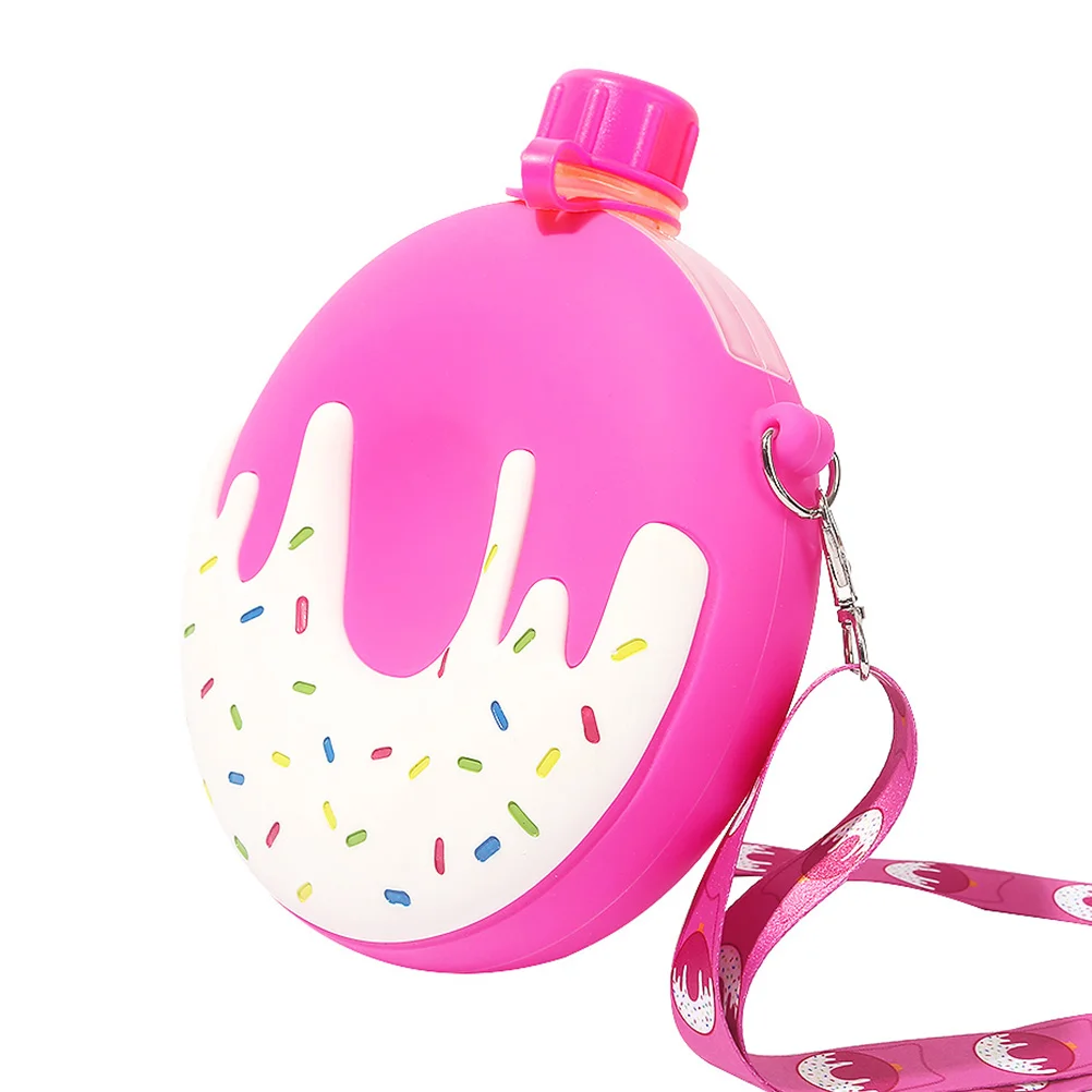 Portable Water Kettle Kids Donut Pattern Safe Silicone PP Material Sports Outdoor Children Water Bottle Soft Strap Cartoon Cover
Portable Water Kettle Kids Donut Pattern Safe Silicone PP Material Sports Outdoor Children Water Bottle Soft Strap Cartoon Cover