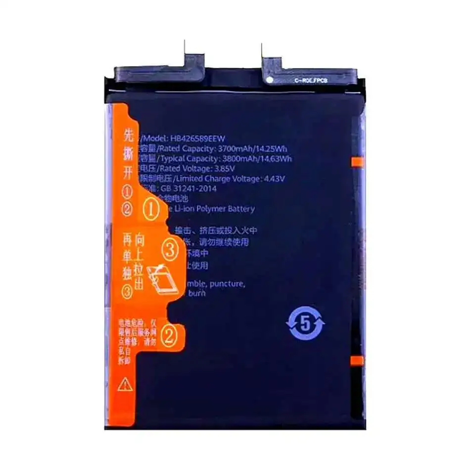 HB426589EEW для Huawei Nove 8SE долговечная замена премиум-класса 3800 мАч аккумулятор для мобильного телефона
HB426589EEW для Huawei Nove 8SE долговечная замена премиум-класса 3800 мАч аккумулятор для мобильного телефона