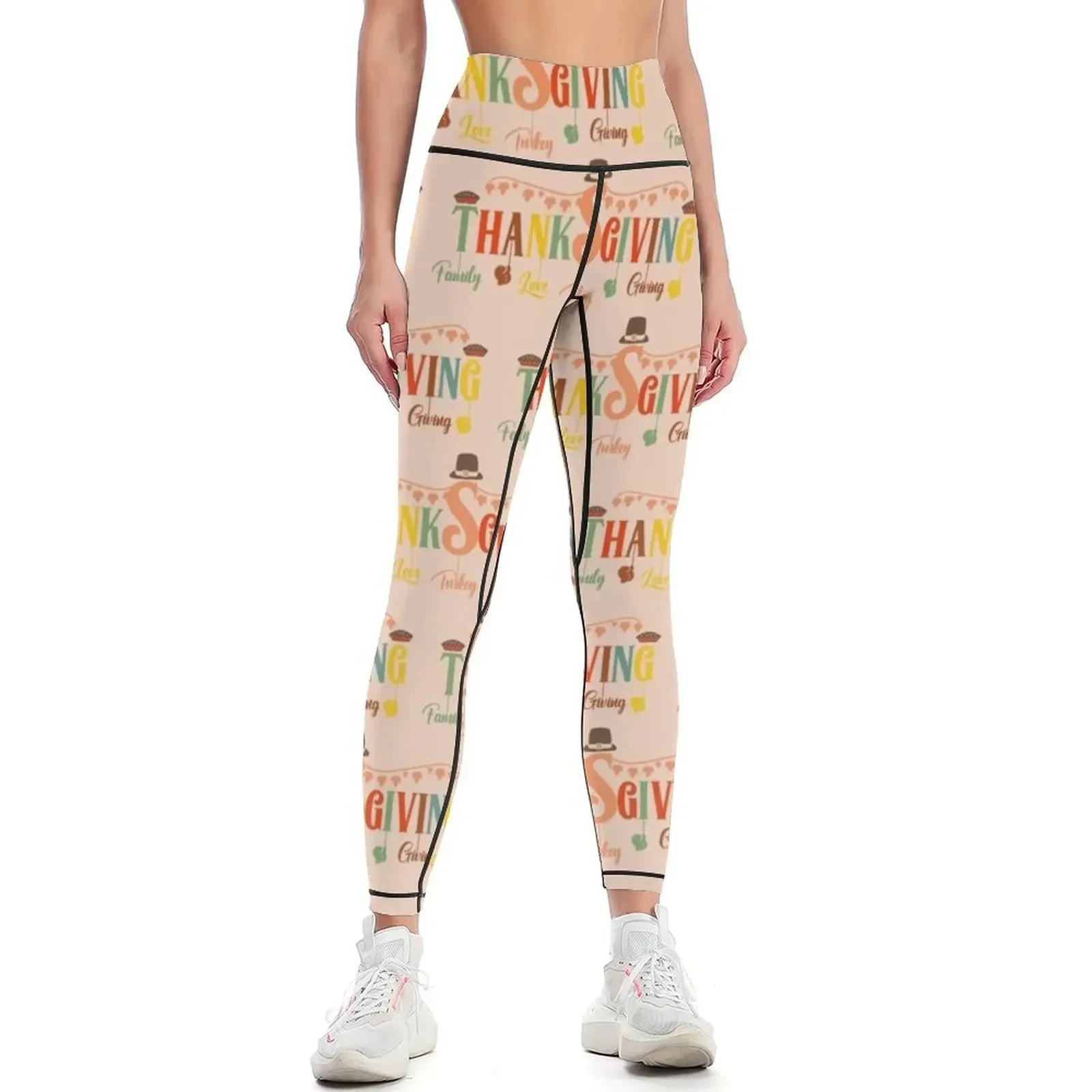 Sweet Thanksgiving| Cute Thanksgiving Pattern Leggings active wear Fitness woman Women's pants fitness set gym Womens Leggings
Sweet Thanksgiving| Cute Thanksgiving Pattern Leggings active wear Fitness woman Women's pants fitness set gym Womens Leggings