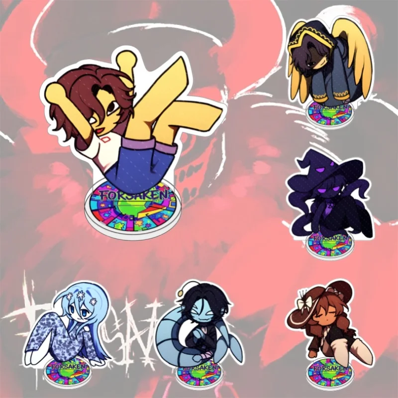 Game FORSAKEN Anime Noob 007n7 Veeronica Shedletsky Guest 1337 Mini Acrylic figure stand keychain Birthday Toys 10cm
Game FORSAKEN Anime Noob 007n7 Veeronica Shedletsky Guest 1337 Mini Acrylic figure stand keychain Birthday Toys 10cm