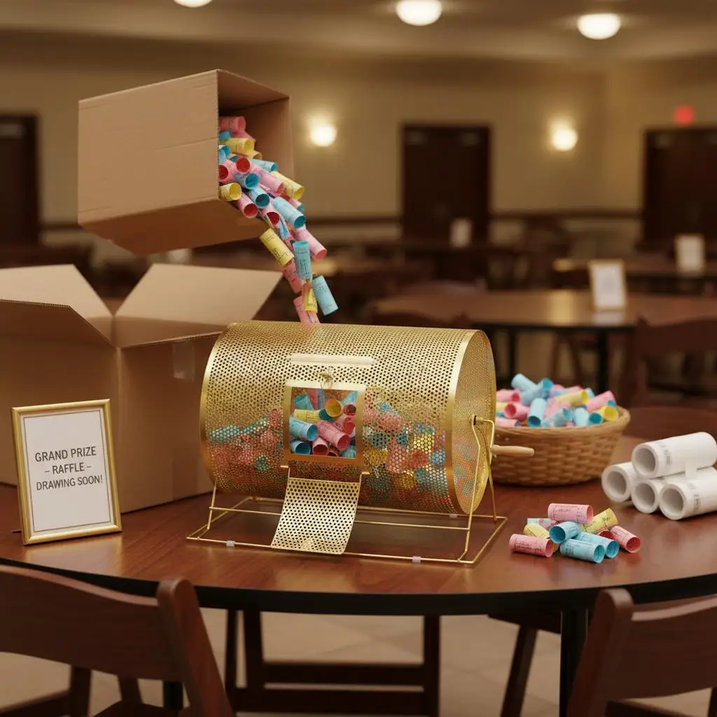 Латунный лотерейный барабан (14,8 x 21,26 дюйма) для бинго, вечеринок, лотереи, вместимостью до 10000 билетов, вместимостью до 300 шариков для пинг-понга
Латунный лотерейный барабан (14,8 x 21,26 дюйма) для бинго, вечеринок, лотереи, вместимостью до 10000 билетов, вместимостью до 300 шариков для пинг-понга