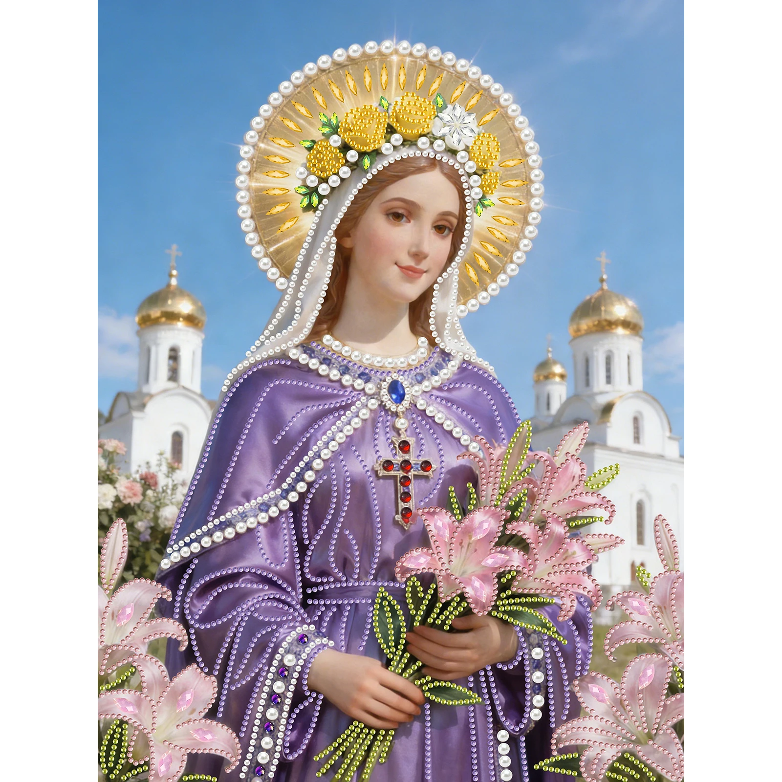 Набор для алмазной вышивки с жемчугом и стразами для женщин, 30x40 см, с рамкой, для домашнего декора
Набор для алмазной вышивки с жемчугом и стразами для женщин, 30x40 см, с рамкой, для домашнего декора