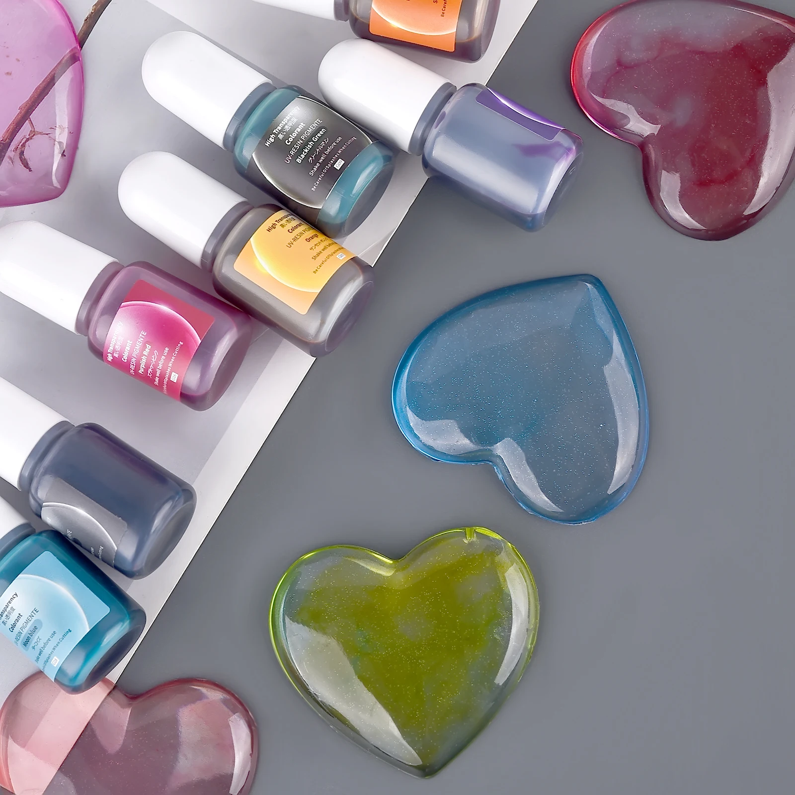 5ml Epoxy Resin Pigment Transparent Non-Toxic Epoxy UV Resin Dye Liquid Pigment Resin Coloring DIY Resin Jewelry Making Crafts
5ml Epoxy Resin Pigment Transparent Non-Toxic Epoxy UV Resin Dye Liquid Pigment Resin Coloring DIY Resin Jewelry Making Crafts
