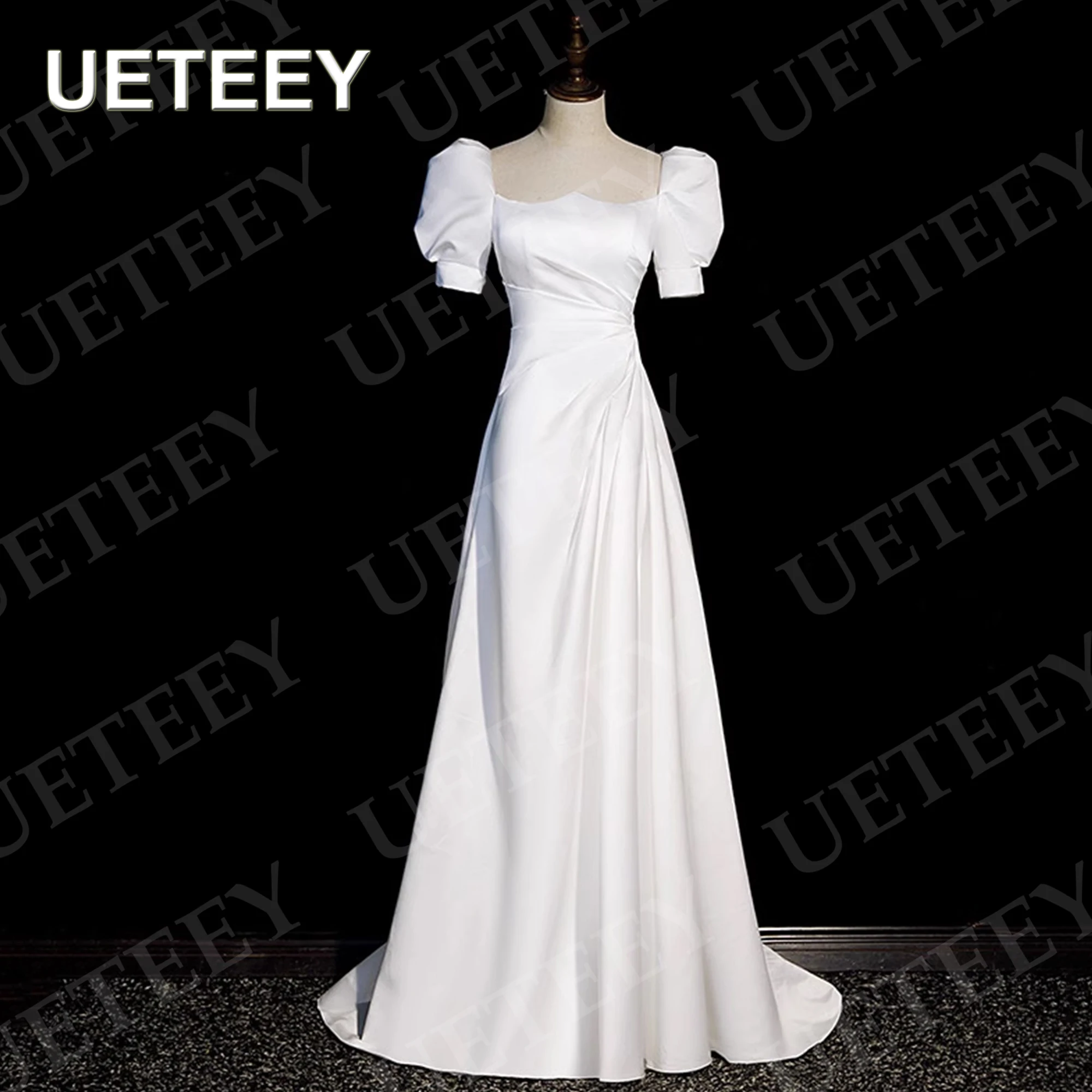 UETEEY Graceful Puff Sleeve Wedding Dresses for Brides Korea Princess Satin Simple Bridal Dress A Line Customized Women 한국 웨딩드레스
UETEEY Graceful Puff Sleeve Wedding Dresses for Brides Korea Princess Satin Simple Bridal Dress A Line Customized Women 한국 웨딩드레스