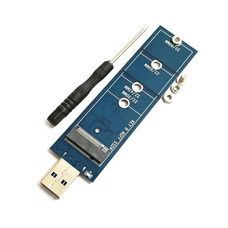 T07C-M.2 NGFF Solid State Drive to USB3.0 Adapter Card M.2 SATA Protocol B-Mey Mobile Storage Bare Card Adapter Card
T07C-M.2 NGFF Solid State Drive to USB3.0 Adapter Card M.2 SATA Protocol B-Mey Mobile Storage Bare Card Adapter Card