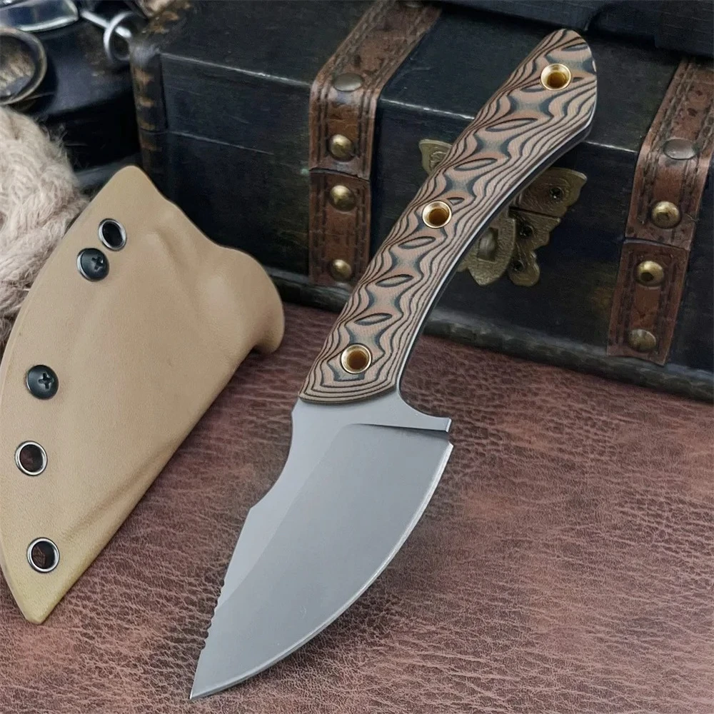 Fixed Blade Knife 8Cr13MoV Steel G10 Non-slip Handle Multi-hunting Outdoor Camping Tool for Everyday Carry
Fixed Blade Knife 8Cr13MoV Steel G10 Non-slip Handle Multi-hunting Outdoor Camping Tool for Everyday Carry