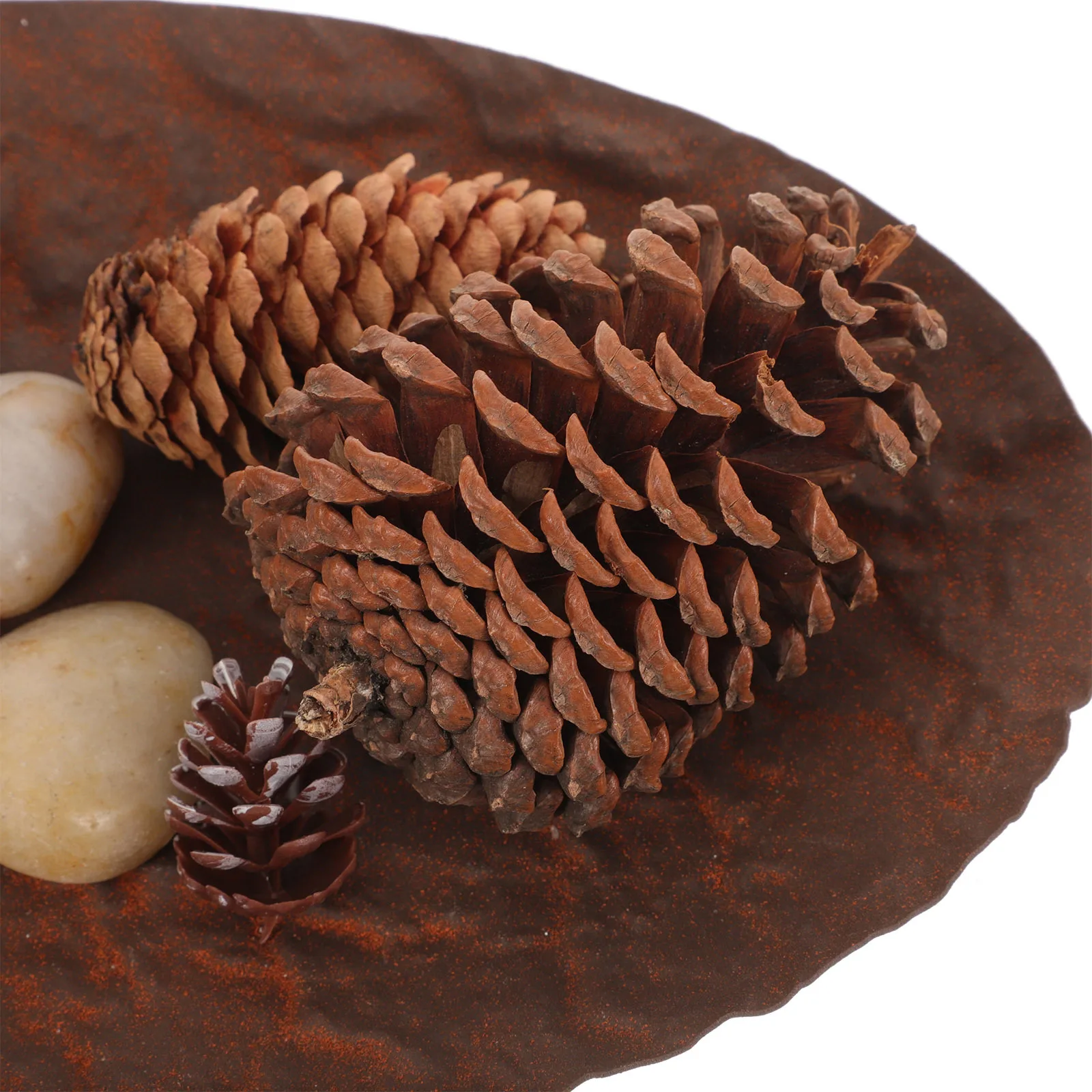 1Set Christmas Holder Metal Pinecones Stone Classic Vintage Design Stand Xmas Party Desktop Decoration Ornament
1Set Christmas Holder Metal Pinecones Stone Classic Vintage Design Stand Xmas Party Desktop Decoration Ornament