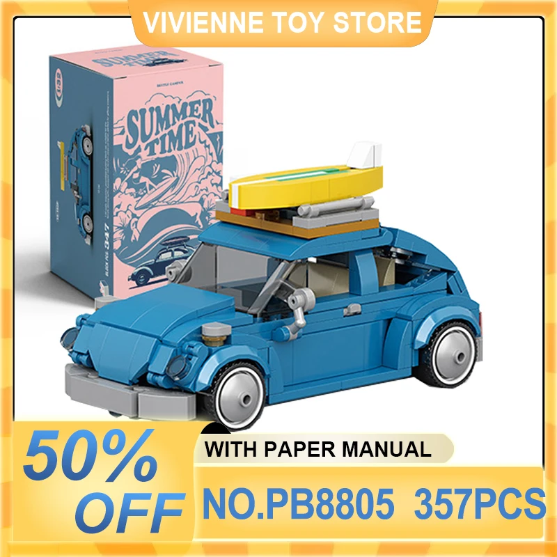 Display-worthy PB8805 Beetle Camper Van Building Blocks, Creative Assembly Car Model Truck, Great Gift for Collectors
Display-worthy PB8805 Beetle Camper Van Building Blocks, Creative Assembly Car Model Truck, Great Gift for Collectors
