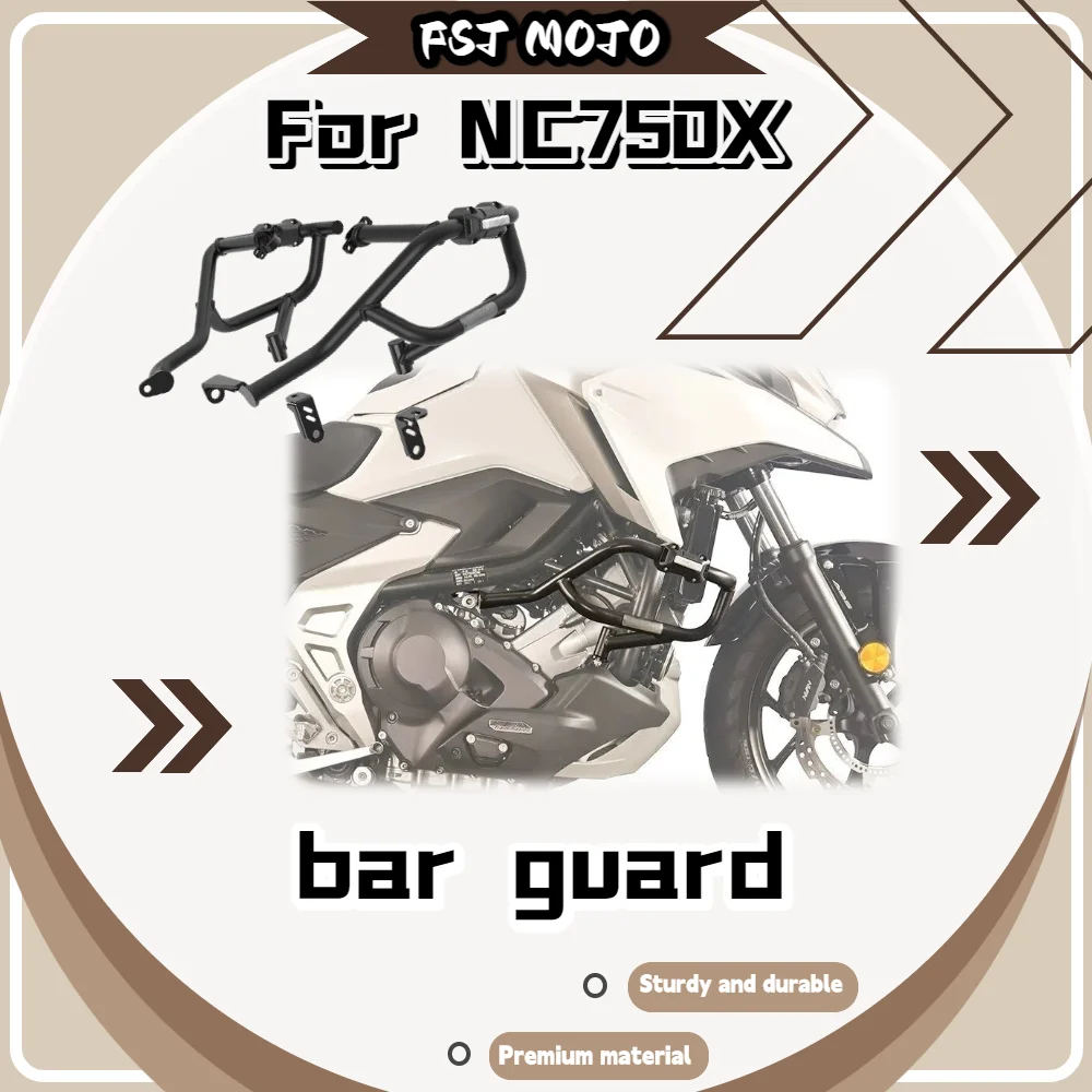For NC750X All-Round Body Safety Bumper, Reinforced Thick Bracket Anti-Deformation Frame Anti-Collision Crash Protector Parts
For NC750X All-Round Body Safety Bumper, Reinforced Thick Bracket Anti-Deformation Frame Anti-Collision Crash Protector Parts