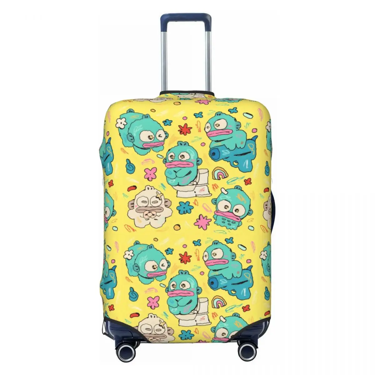 Custom Hangyodon Cartoon Suitcase Cover Dust Proof Luggage Protective Covers for 18-32 inch
Custom Hangyodon Cartoon Suitcase Cover Dust Proof Luggage Protective Covers for 18-32 inch