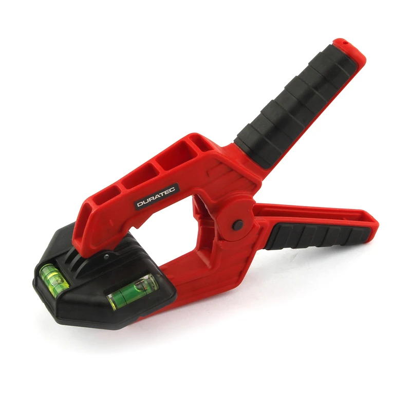 Heavy Duty Spring clamp DIY Woodworking Tools Wood Work Plastic Nylon Clamps Spring Clip for Carpenter with a Bubble Level
Heavy Duty Spring clamp DIY Woodworking Tools Wood Work Plastic Nylon Clamps Spring Clip for Carpenter with a Bubble Level