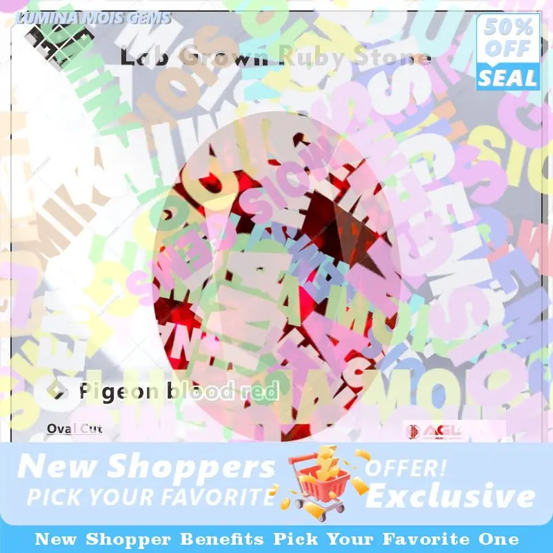 ABCTop Lab Grown Ruby Oval Shape Pigeon Blood Red Color Selectable Certificate Charms Gemstone DIY Advanced Jewelry Materials
ABCTop Lab Grown Ruby Oval Shape Pigeon Blood Red Color Selectable Certificate Charms Gemstone DIY Advanced Jewelry Materials